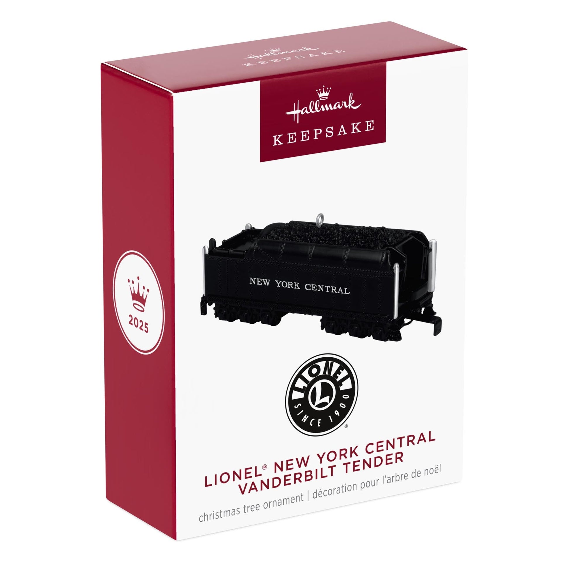 Lionel New York Central Vanderbilt Tender 2025 Keepsake Ornament