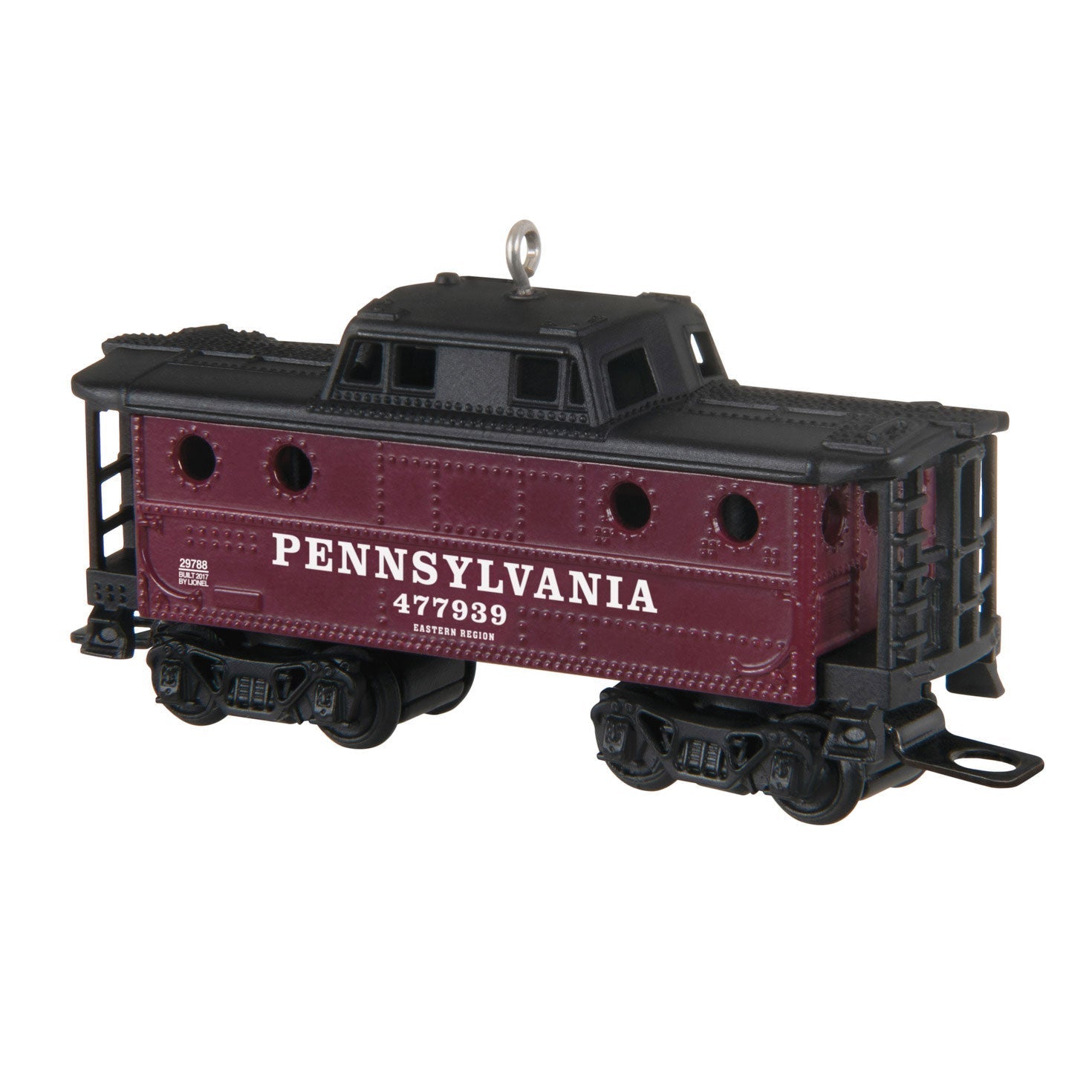 Lionel Pennsylvania K4 Caboose Metal, 2023 Keepsake Ornament