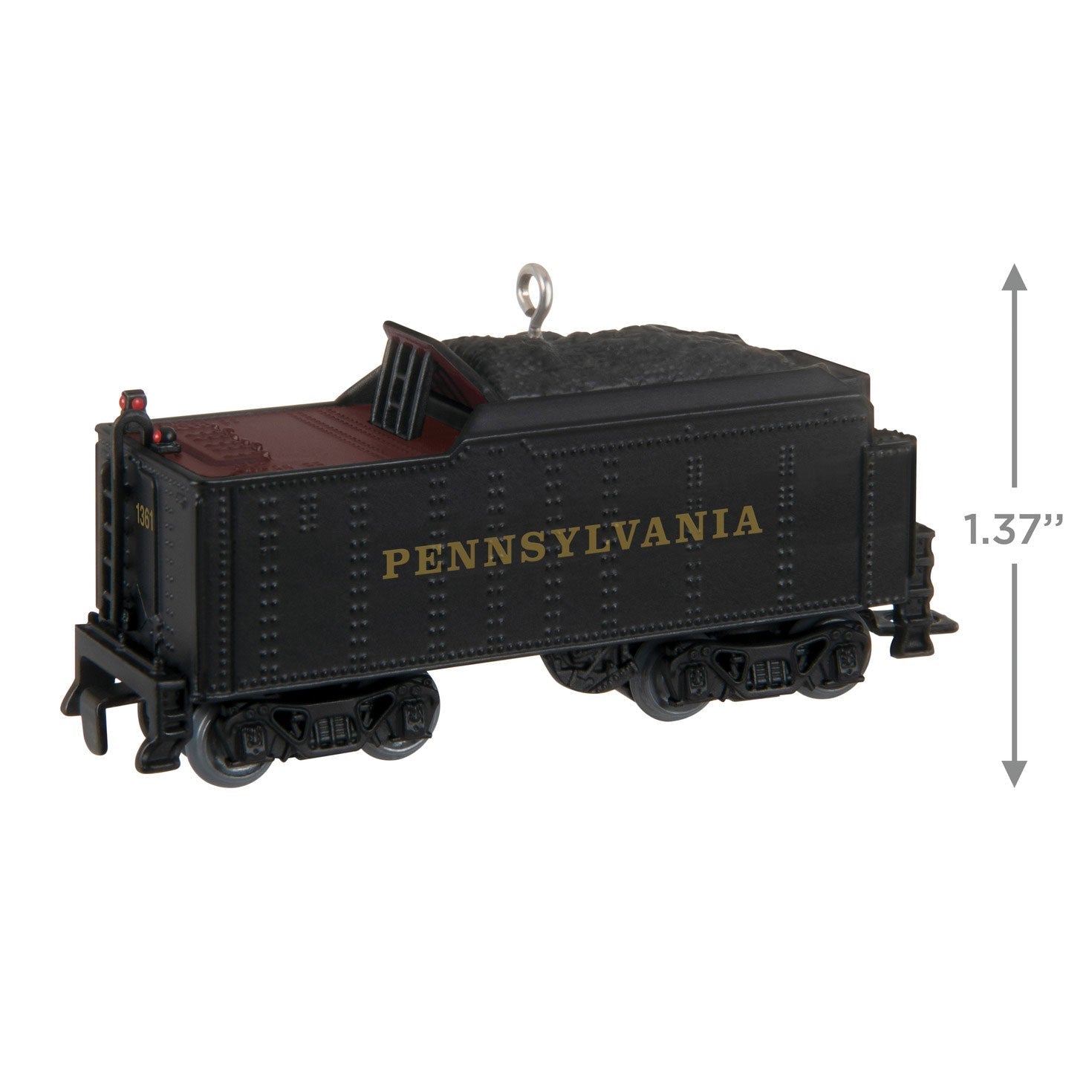 Lionel Pennsylvania K4 Tender Metal, 2023 Keepsake Ornament