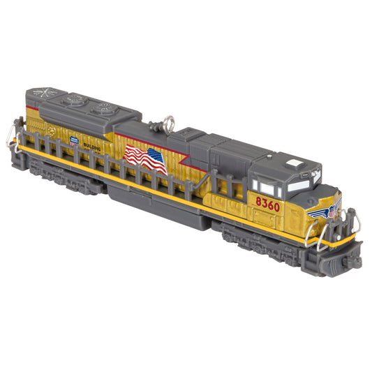 Lionel Trains Union Pacific Legacy SD70ACE Metallic Gold Metal 2024 Keepsake Ornament