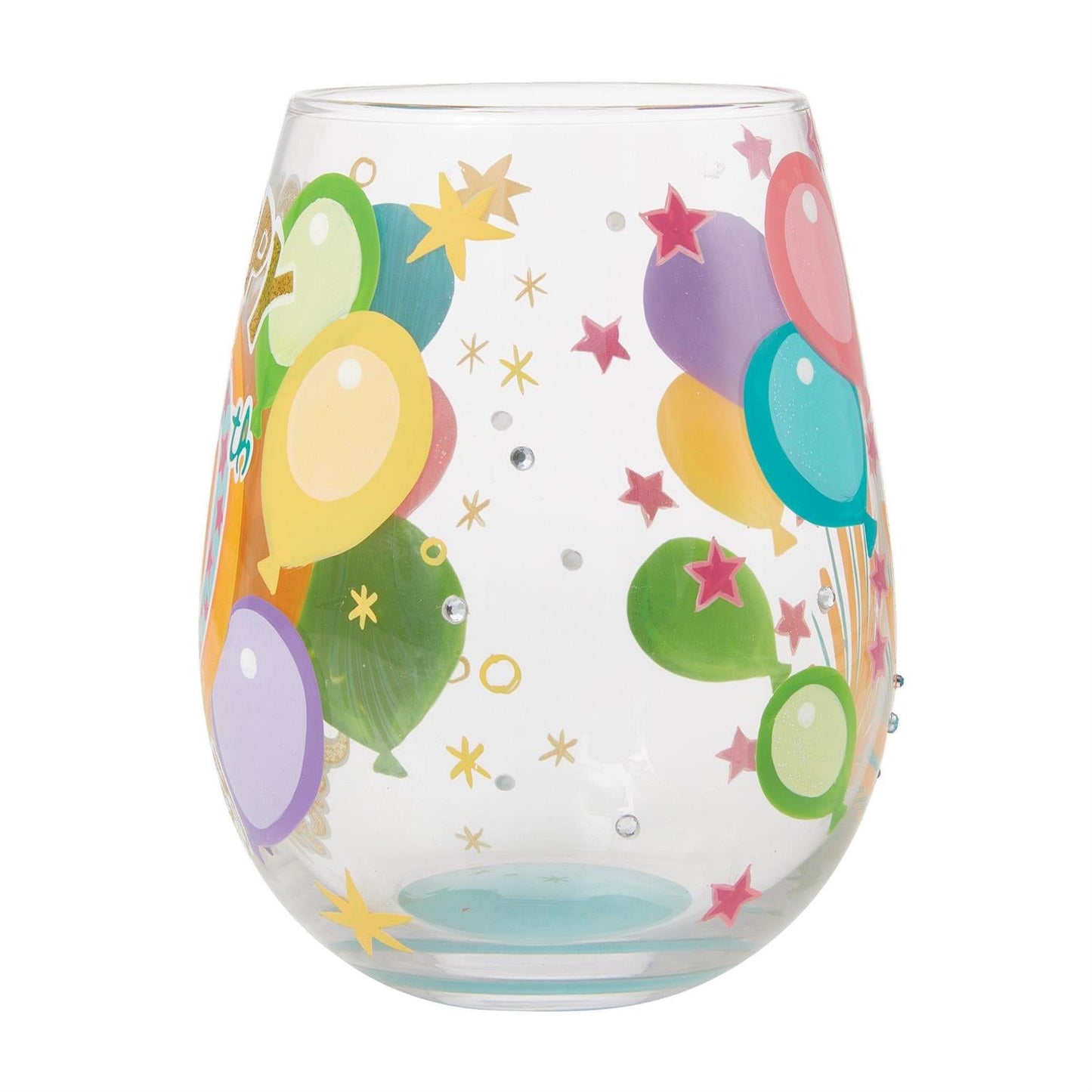 Lolita Happy 30th Birthday Stemless Wine Glass