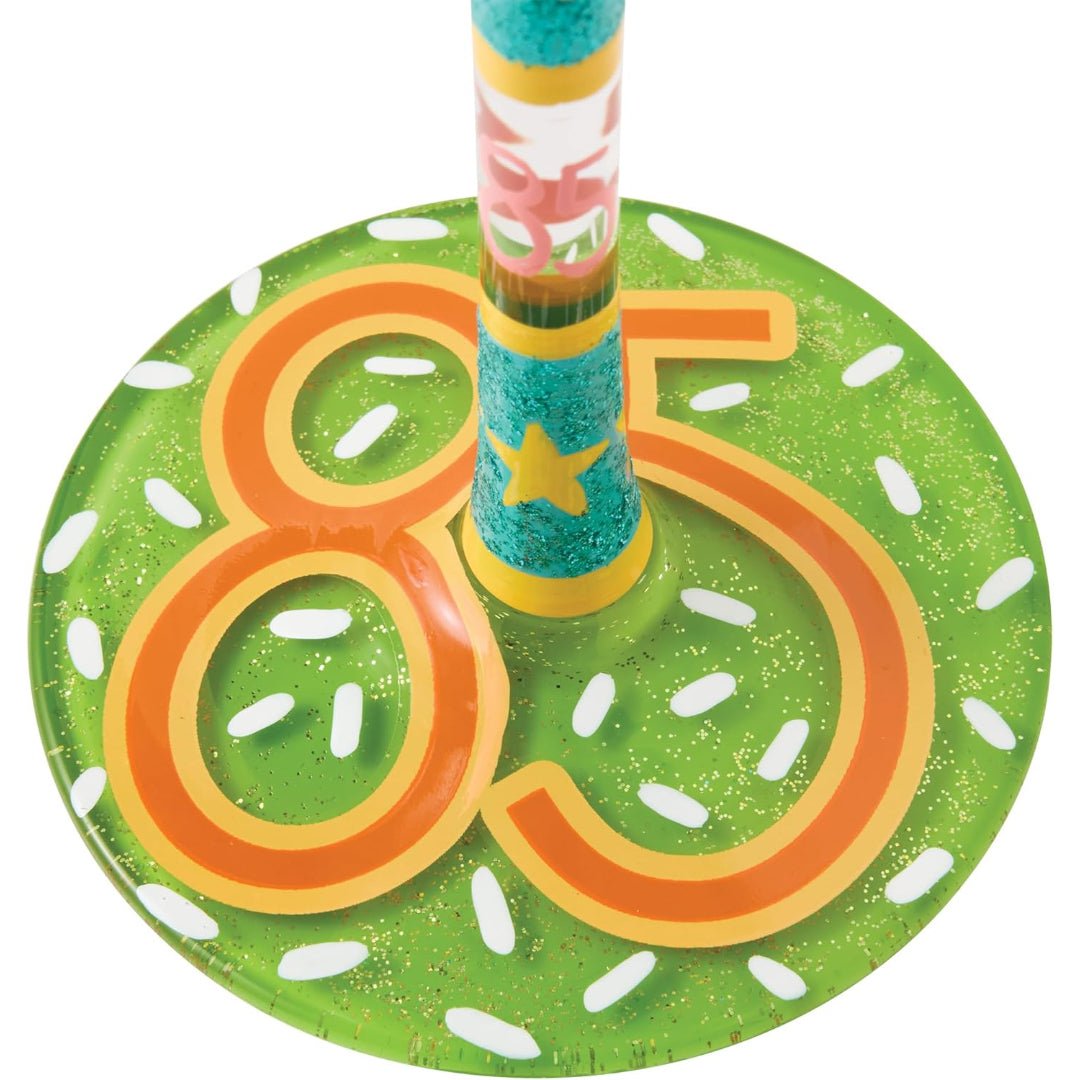 Lolita Happy 85th Birthday Wine Glass, 15 Ounce