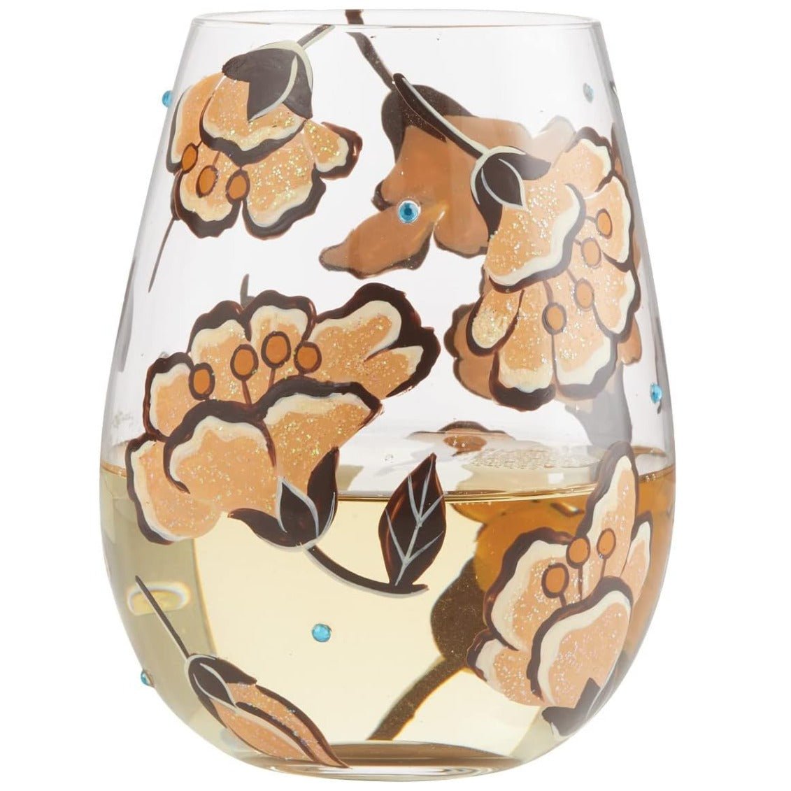 Lolita Jungle Beauty Stemless Wine Glass, 20 oz