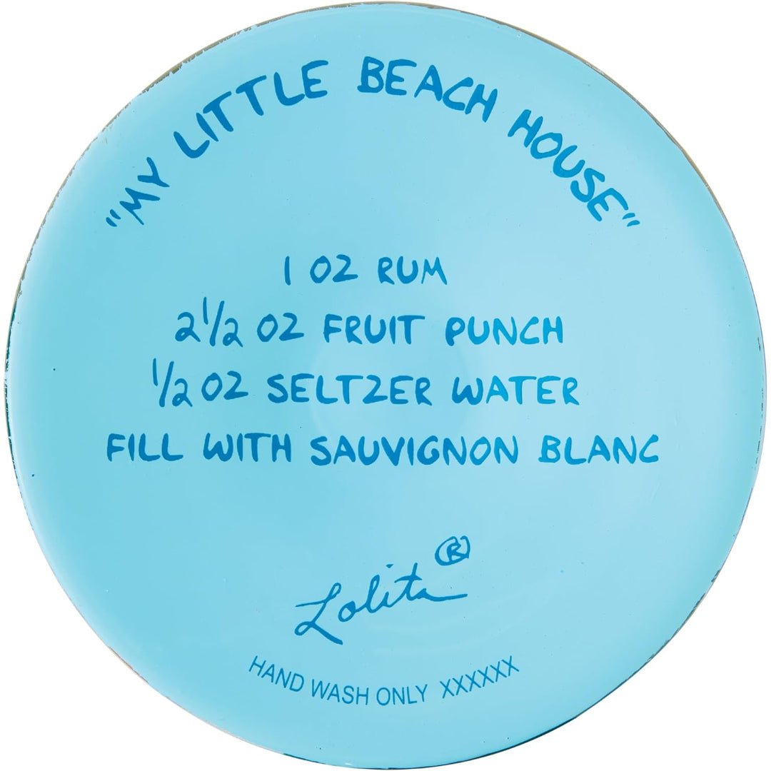 Lolita Little Beach House Wine Glass, 15 Ounce
