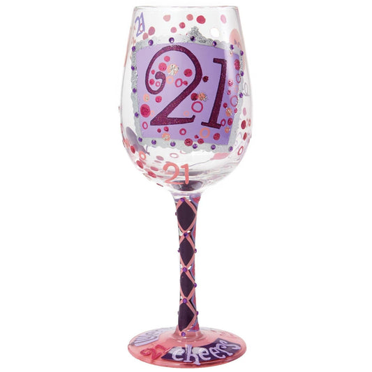 Lolita Wine Glass 21st Birthday