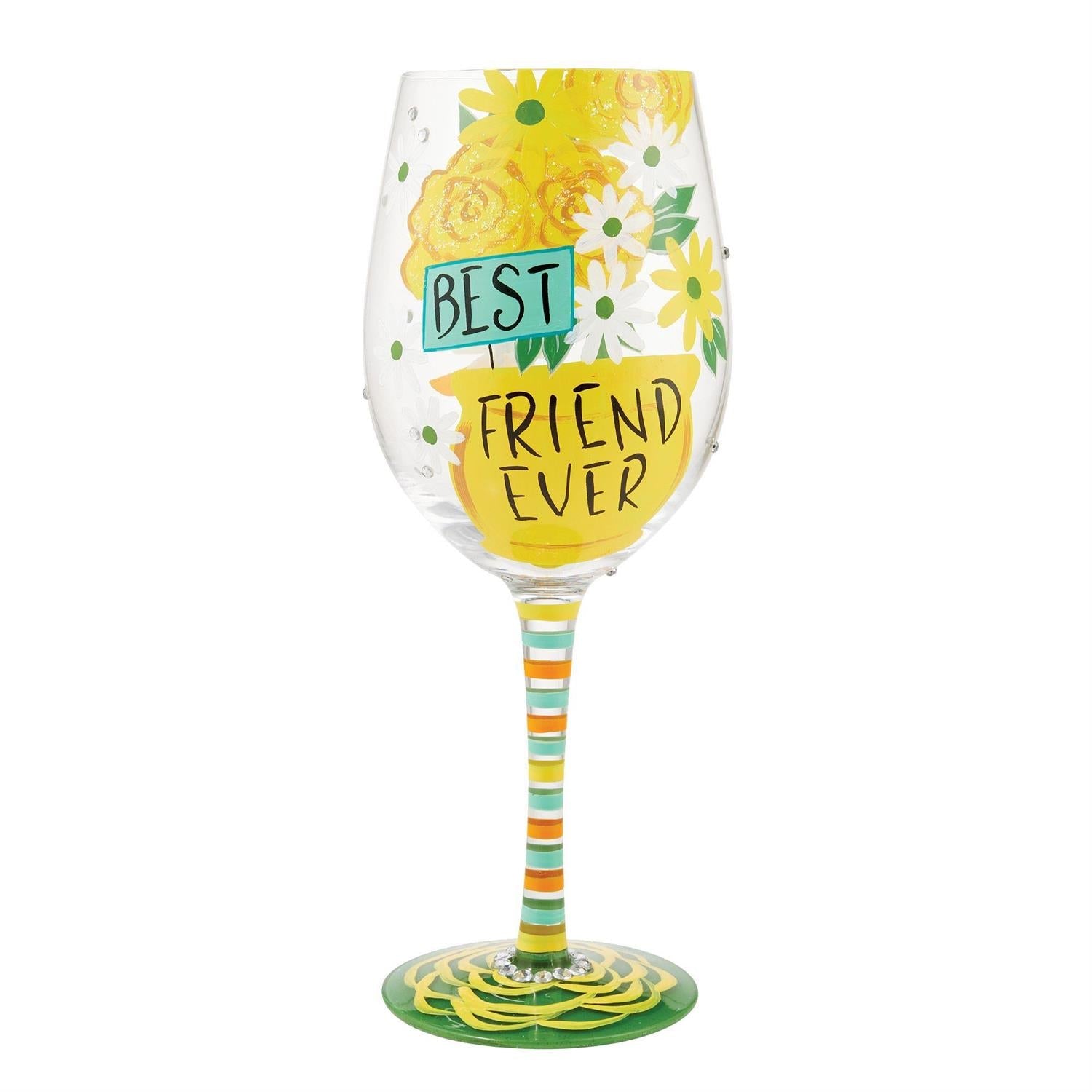 Lolita Wine Glass Best Friend Ever