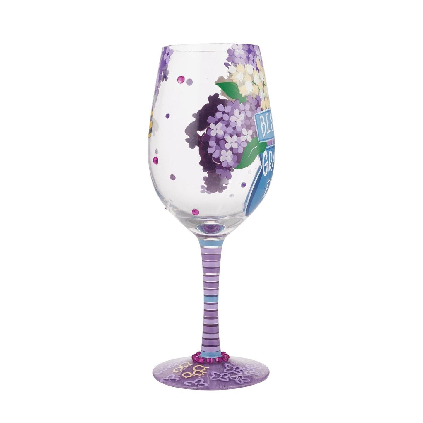 Lolita Wine Glass Best Grandma Ever