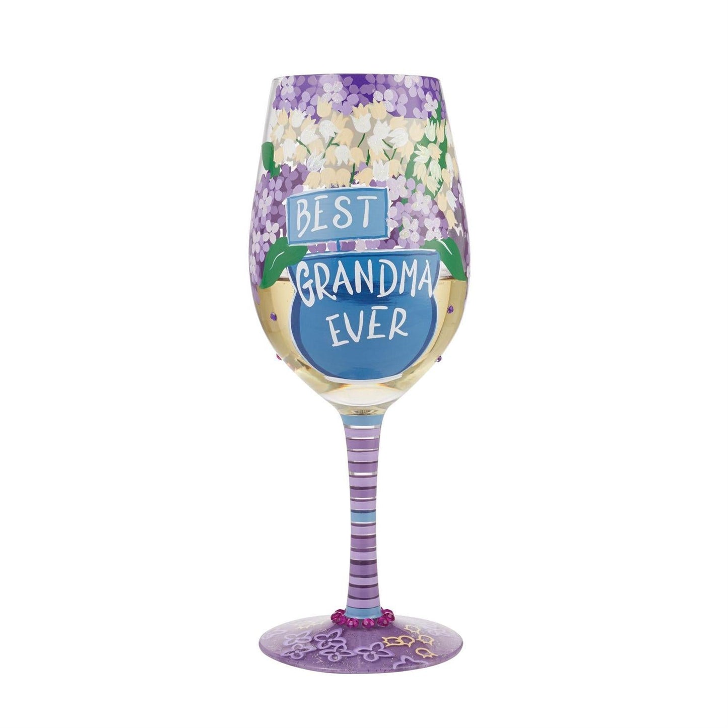 Lolita Wine Glass Best Grandma Ever