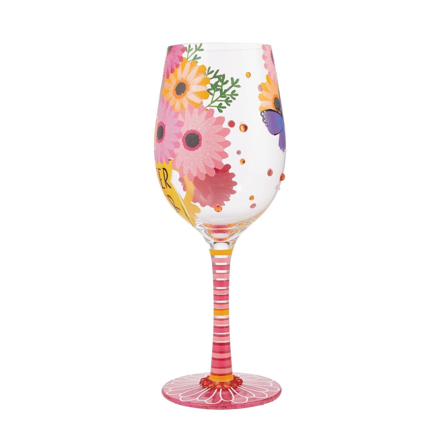 Lolita Wine Glass Best Sister Ever