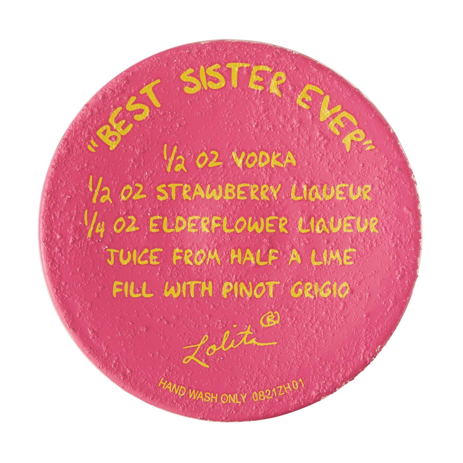Lolita Wine Glass Best Sister Ever