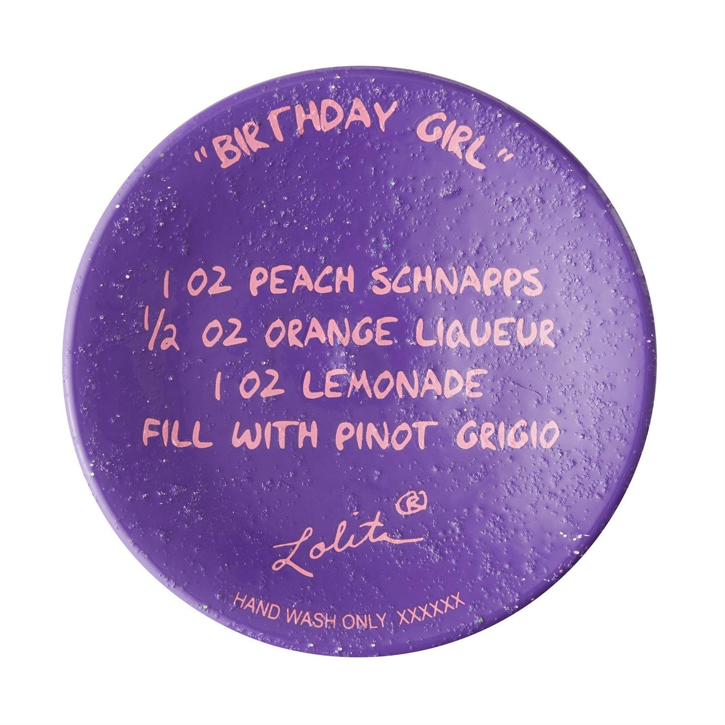 Lolita Wine Glass Birthday Girl