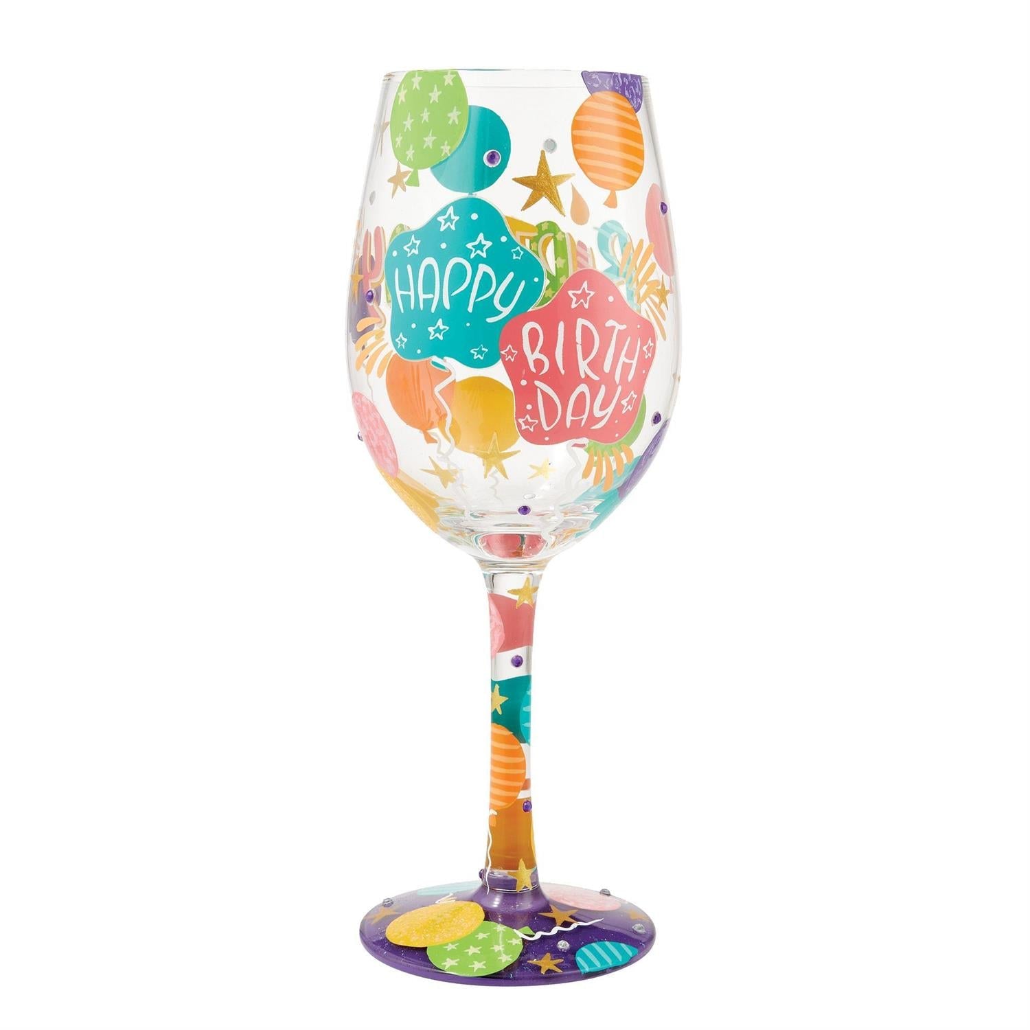 Lolita Wine Glass Birthday Girl