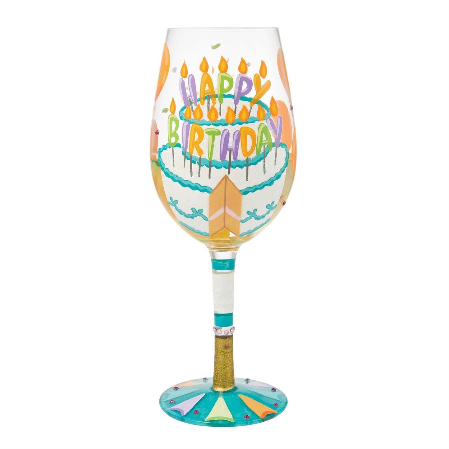 Lolita Wine Glass Birthday Slice