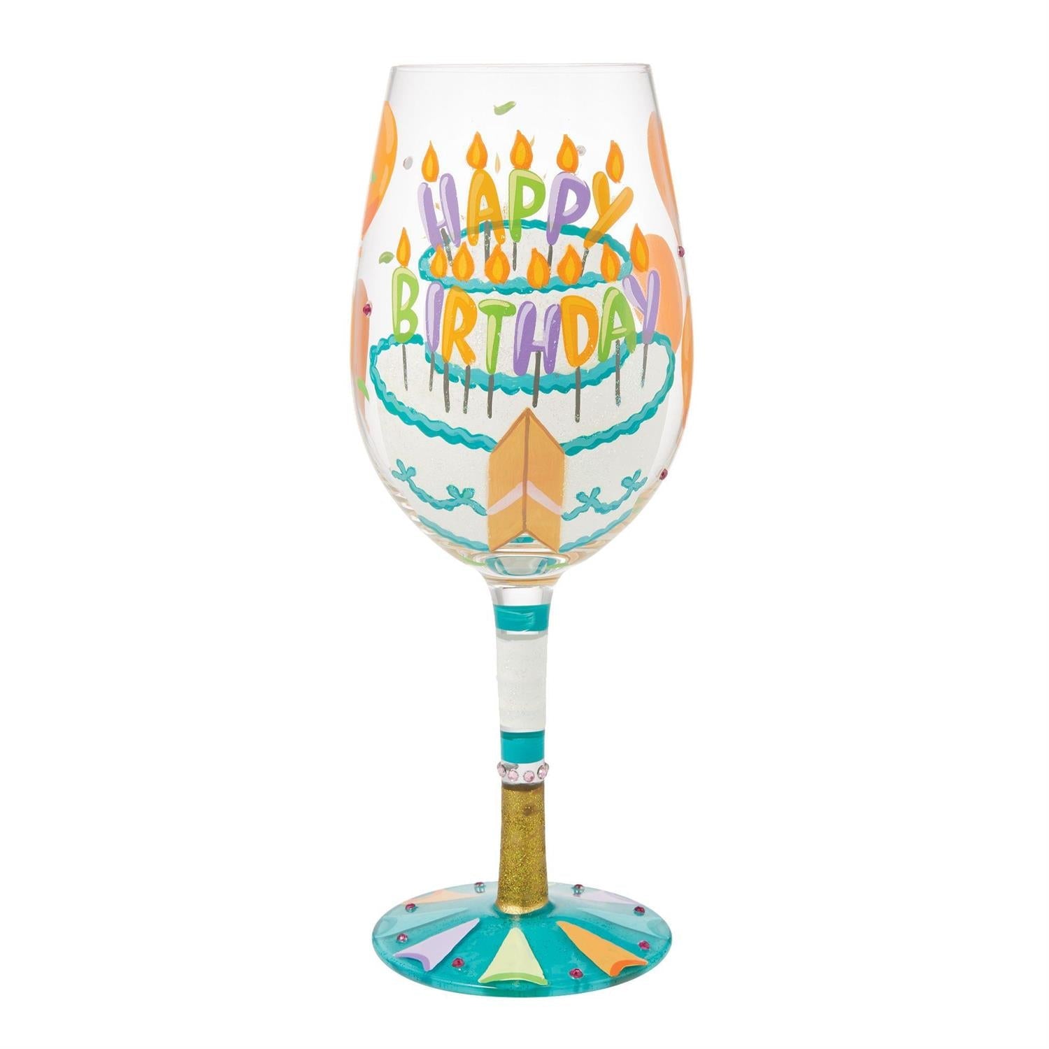 Lolita Wine Glass Birthday Slice