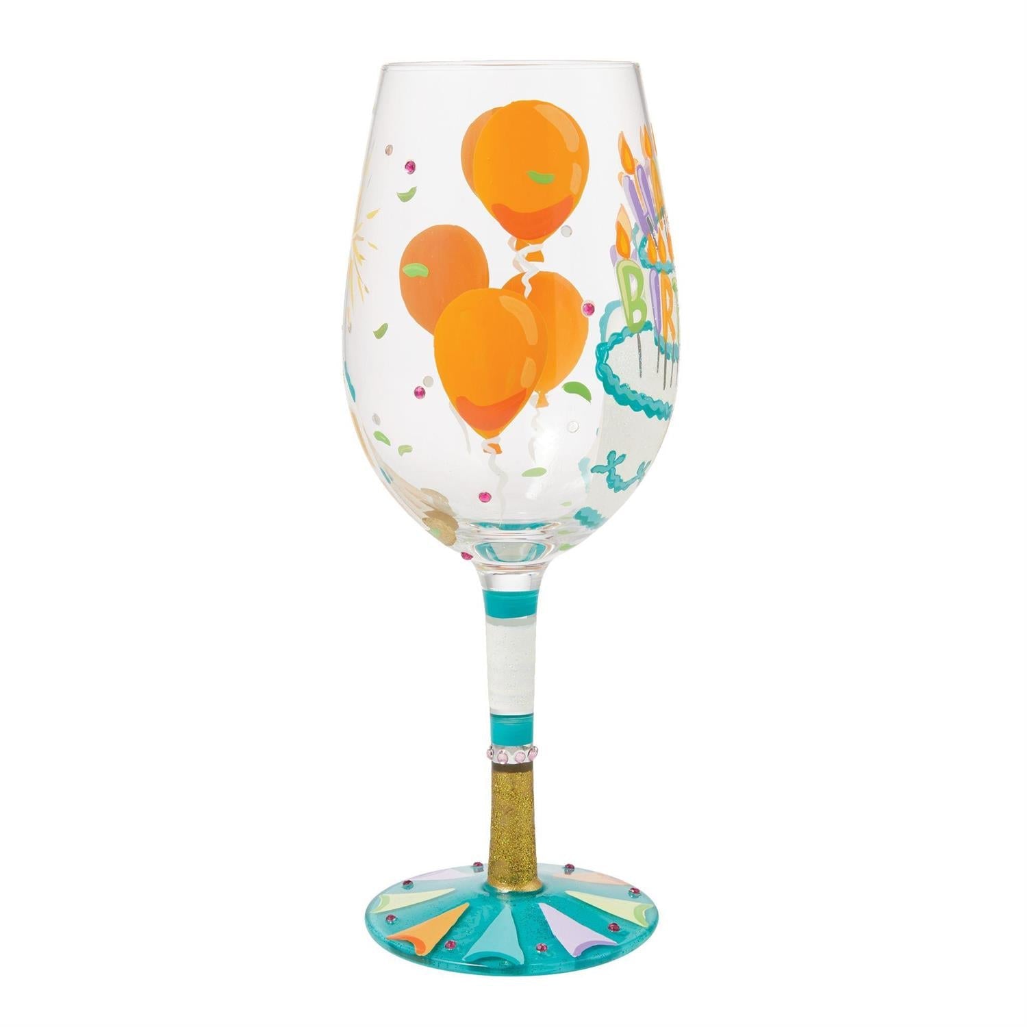 Lolita Wine Glass Birthday Slice