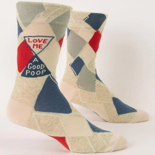Love Me A Good Poop Men's Socks