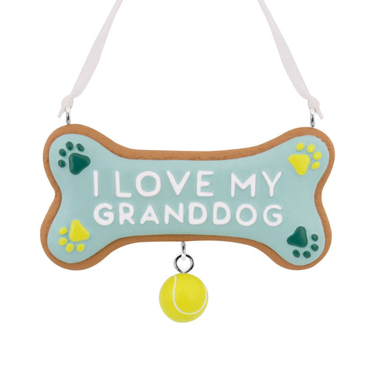 Love My Granddog Hallmark Ornament