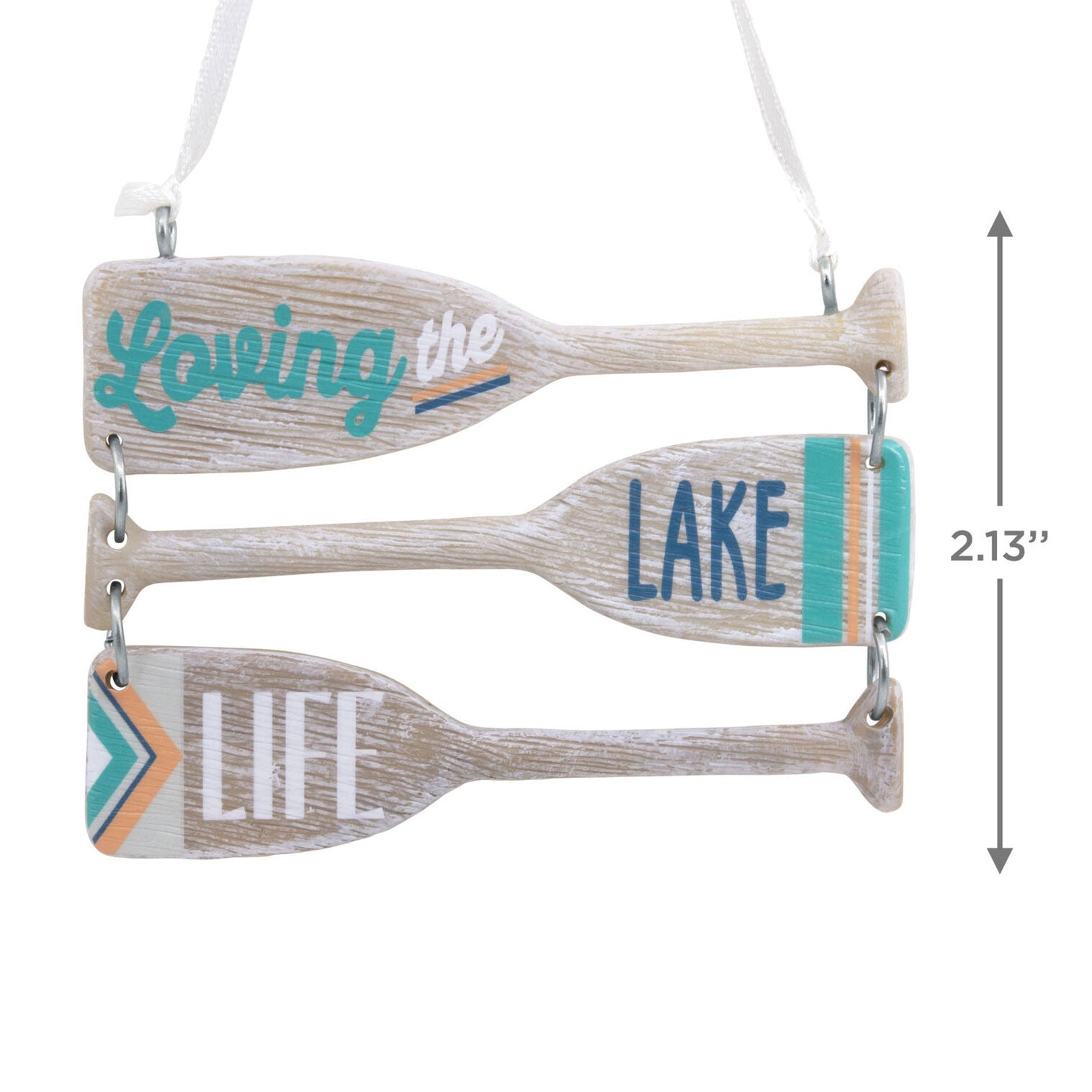 Loving Lake Life Paddles Hallmark Ornament