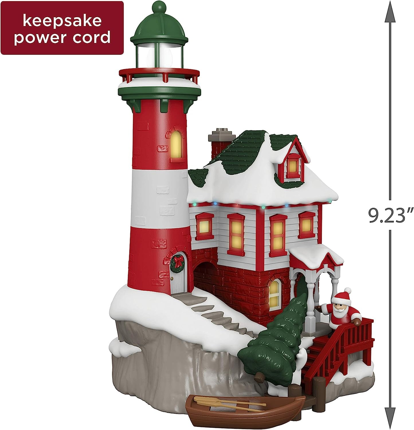 Luminous Lighthouse, 2019 Keepsake Musical Tabletop Decoration with Light & Sound