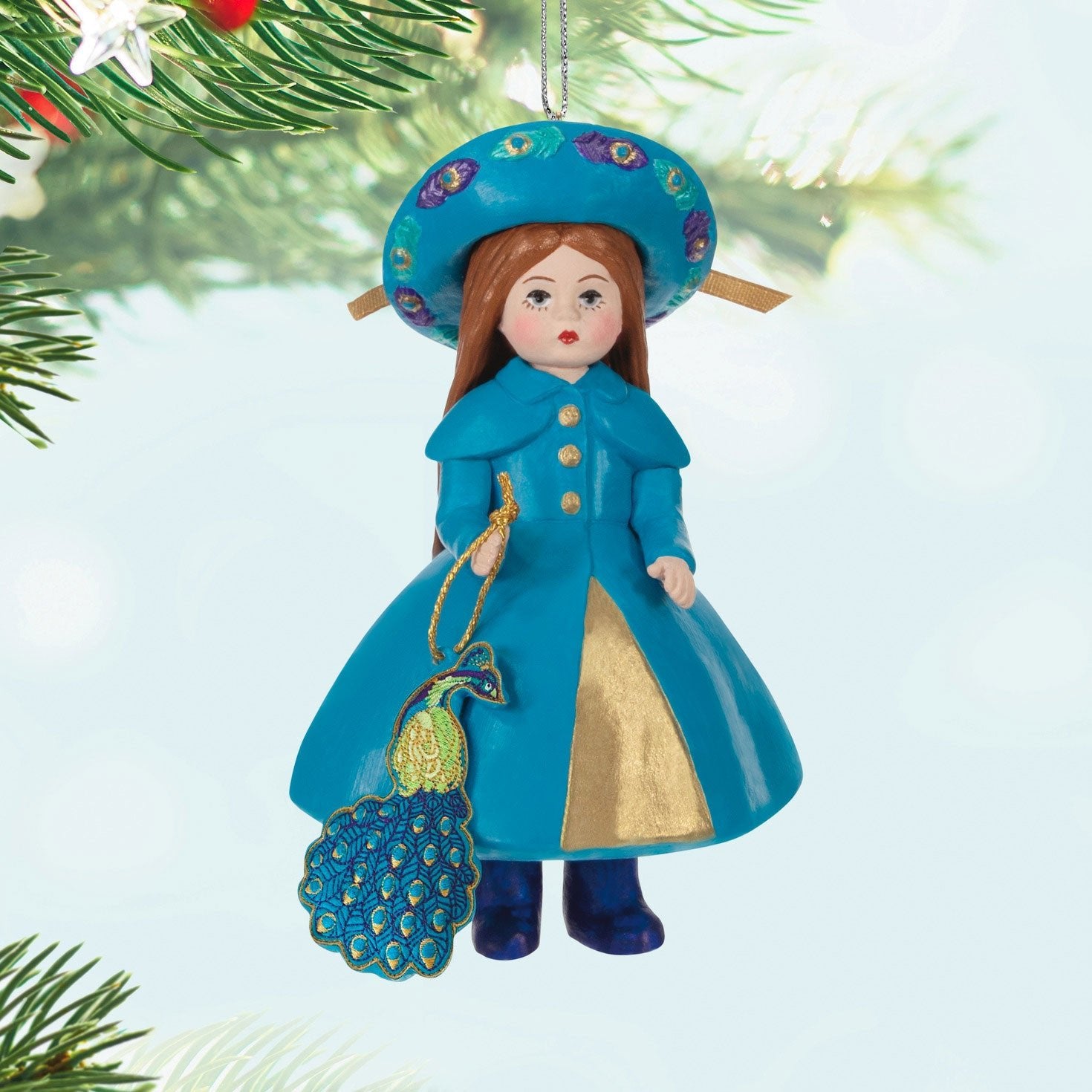 Madame Alexander Peacock Princess 2024 Keepsake Ornament