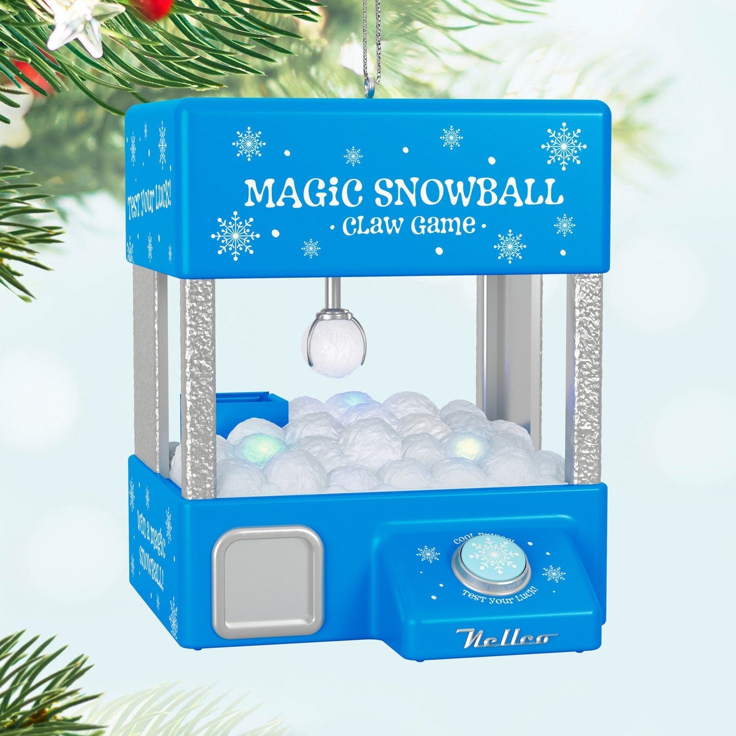 Magic Snowball Claw Game Musical 2024 Keepsake Ornament and Motion