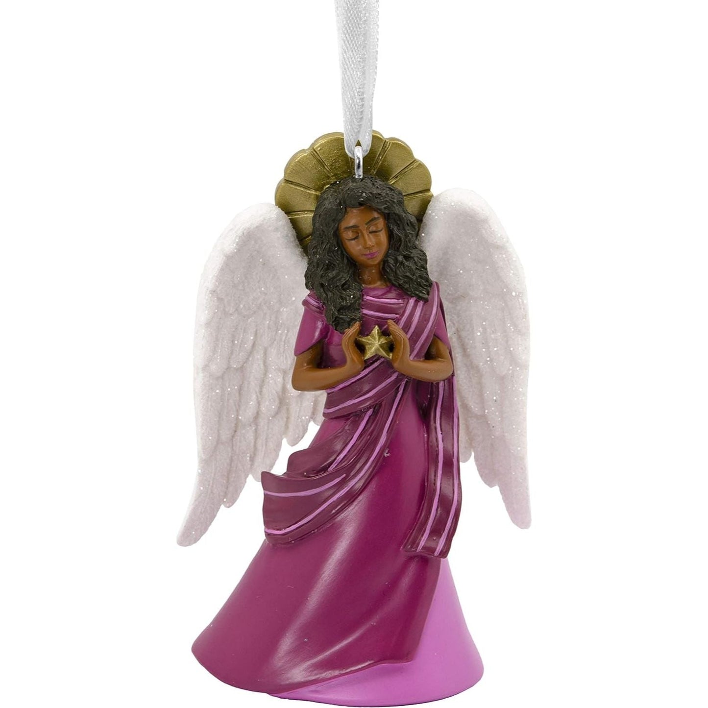 Mahogany Angel Hallmark Ornament