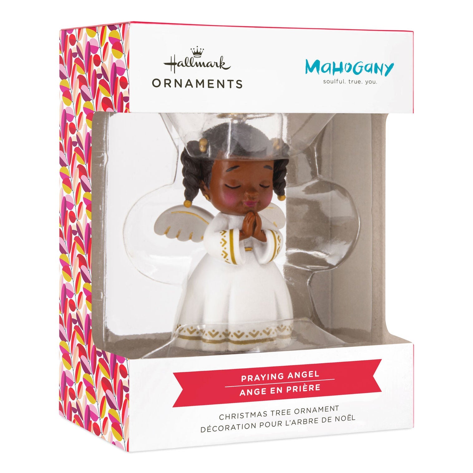 Mahogany Angel Hallmark Ornament