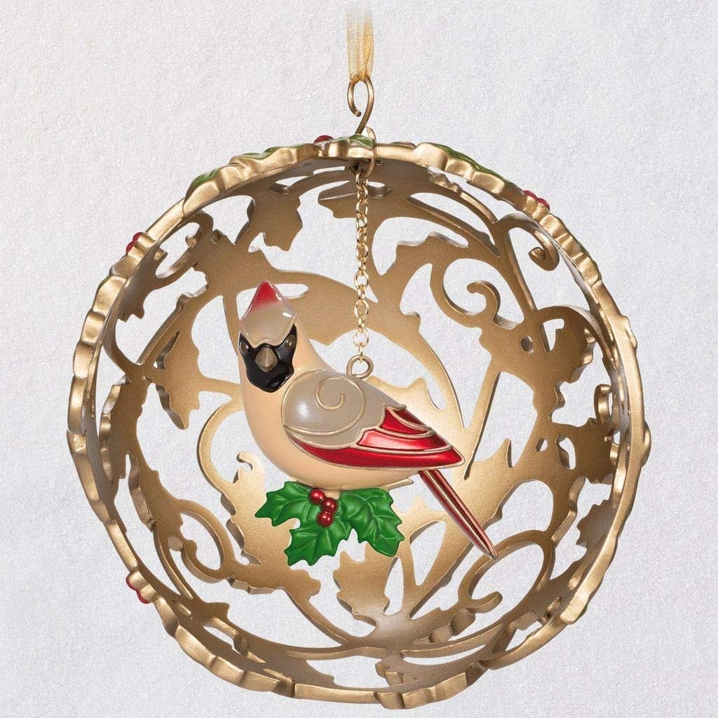 Majestic Lady Cardinal, 2019 Limited Keepsake Metal Ornament