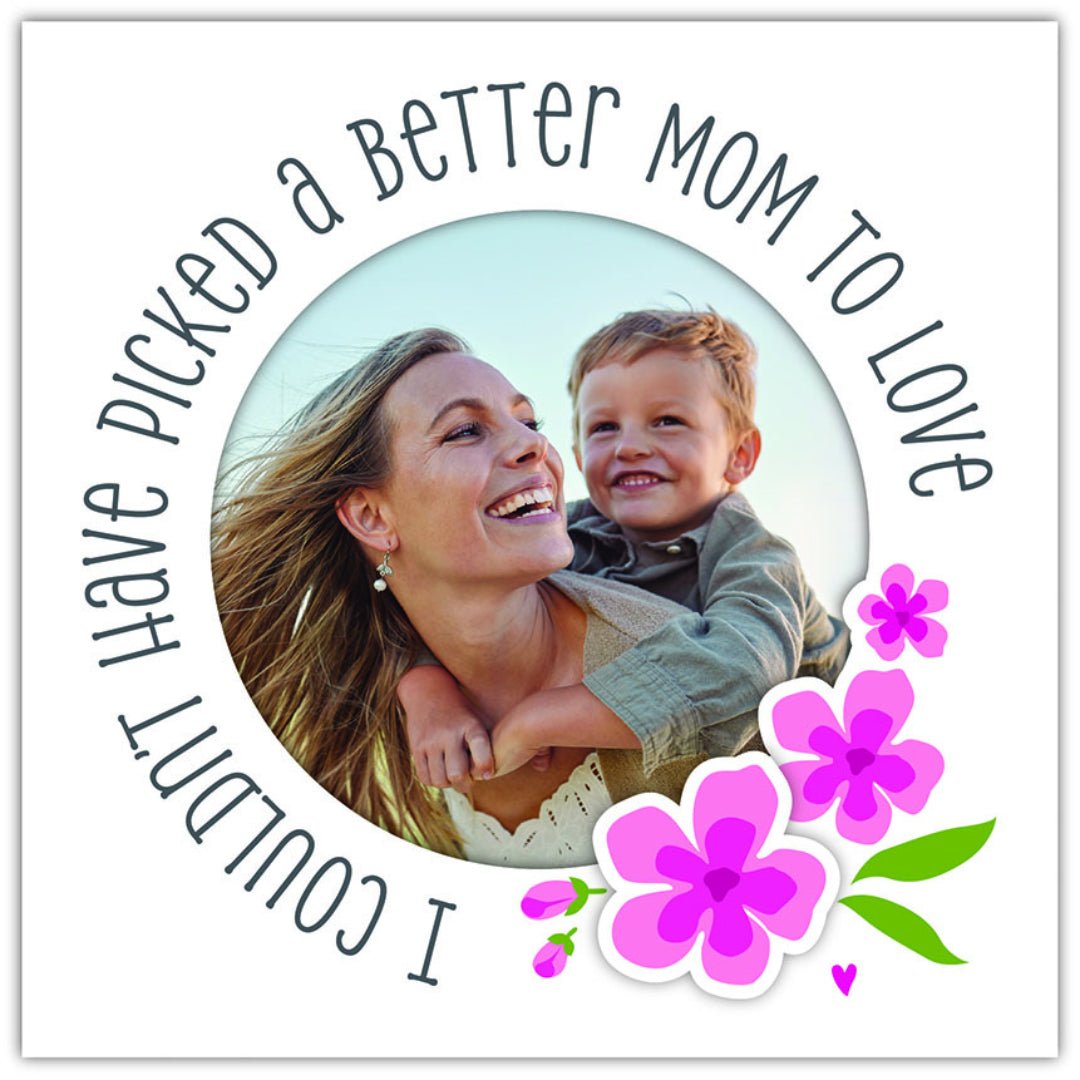 Malden 4X4 Mom Round/Square Picture Frame