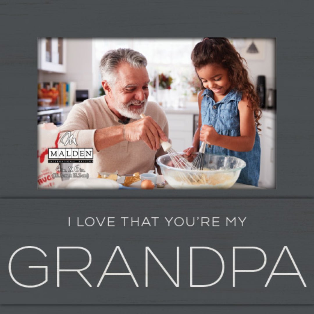 Malden 4X6 Modern Panel Grandpa Picture Frame