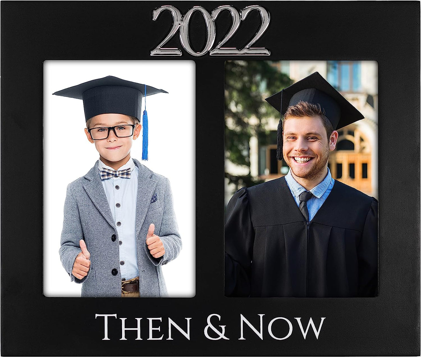 Malden Then & Now 2022 Graduation Picture Frame 2 - OP 4x6