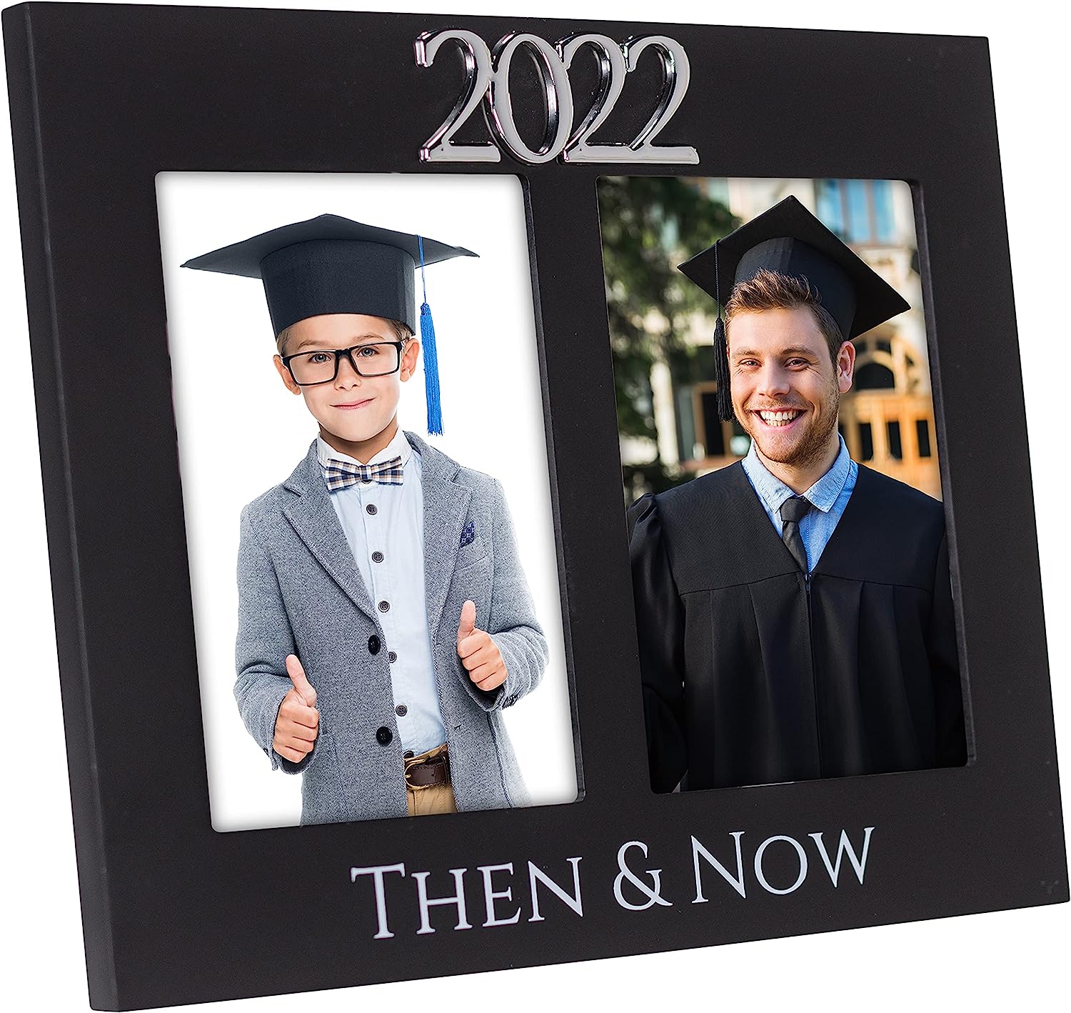 Malden Then & Now 2022 Graduation Picture Frame 2 - OP 4x6