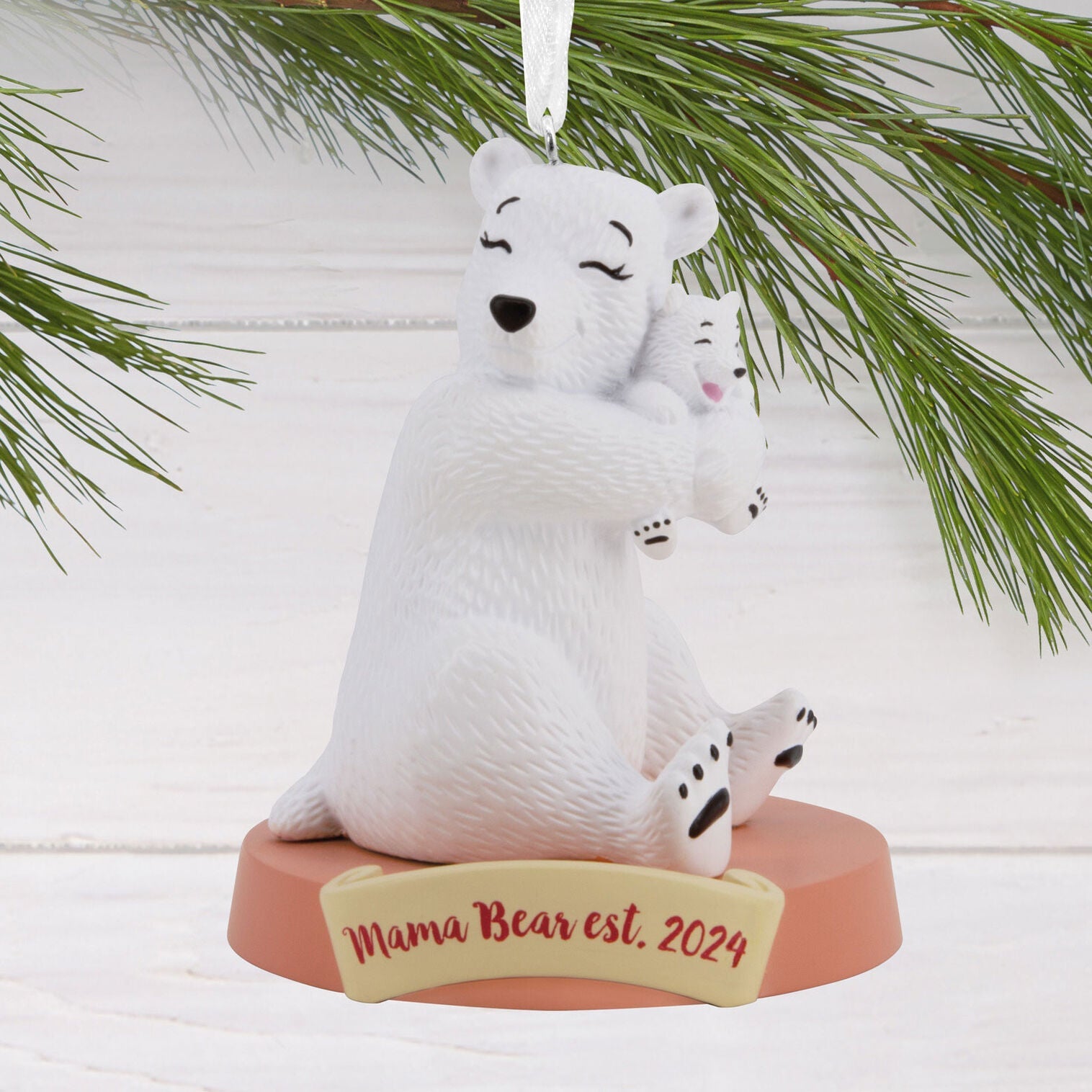 Mama Bear New Mom 2024 Hallmark Ornament