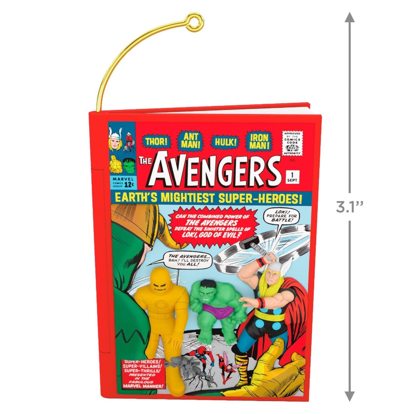 Marvel Comics The Avengers 60th Anniversary, 2023 Keepsake Ornament