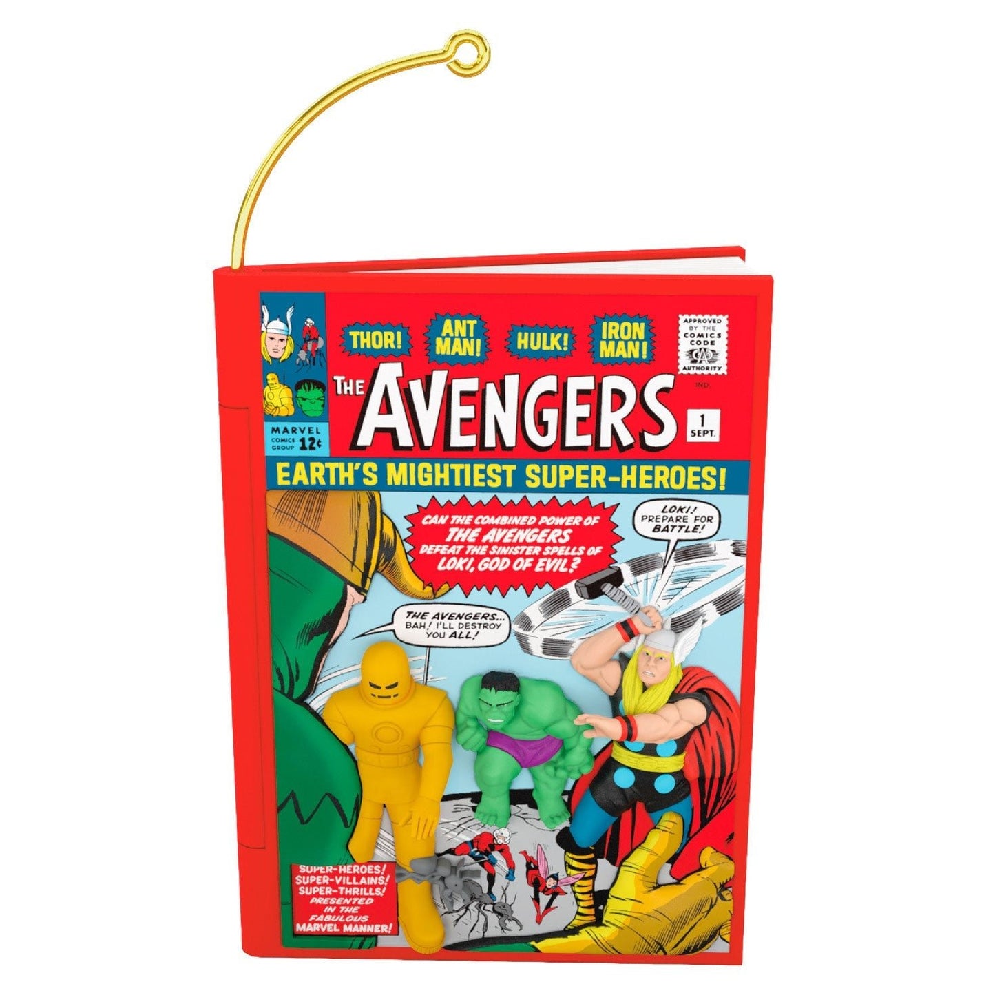 Marvel Comics The Avengers 60th Anniversary, 2023 Keepsake Ornament