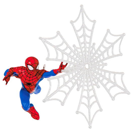 Marvel Spider Man Spidey Spins a Snowflake, 2023 Keepsake Ornament