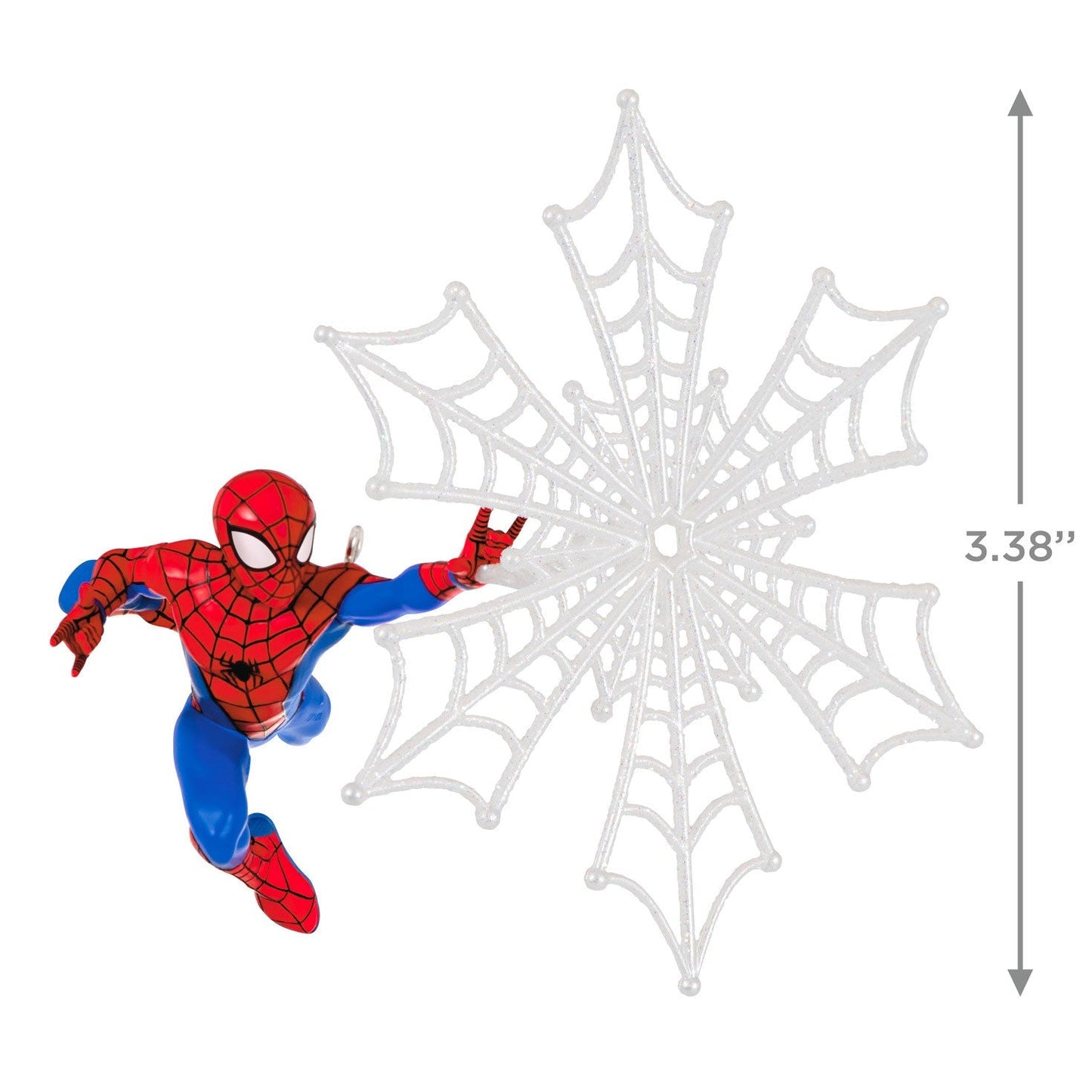 Marvel Spider Man Spidey Spins a Snowflake, 2023 Keepsake Ornament