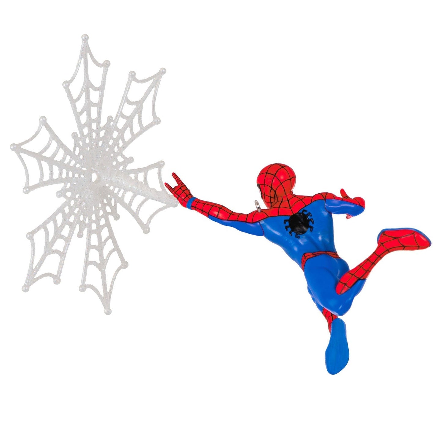 Marvel Spider Man Spidey Spins a Snowflake, 2023 Keepsake Ornament