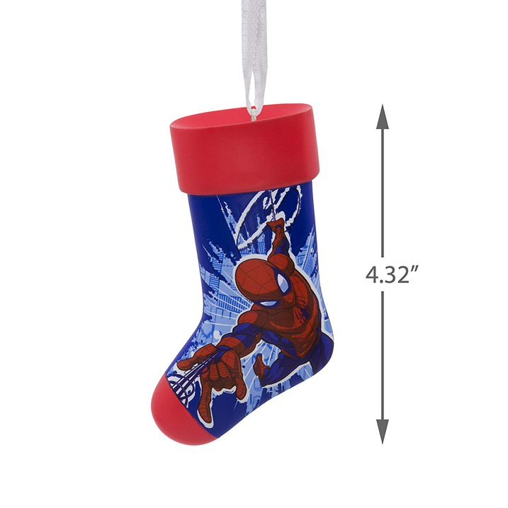 Marvel Spider - Man Stocking Personalized Hallmark Ornament