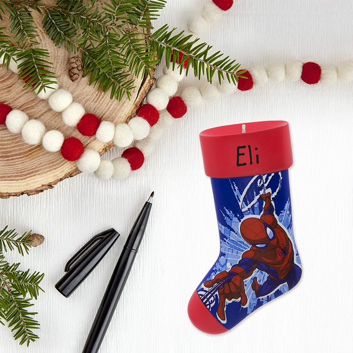 Marvel Spider - Man Stocking Personalized Hallmark Ornament