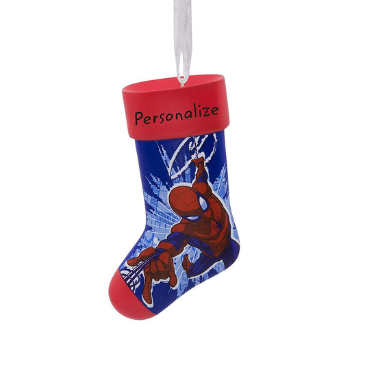 Marvel Spider - Man Stocking Personalized Hallmark Ornament