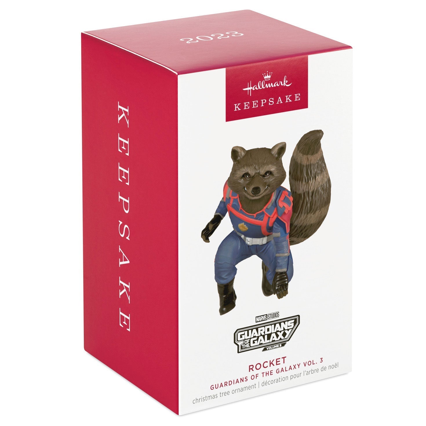 Marvel Studios Guardians of the Galaxy Vol. 3 Rocket, 2023 Keepsake Ornament