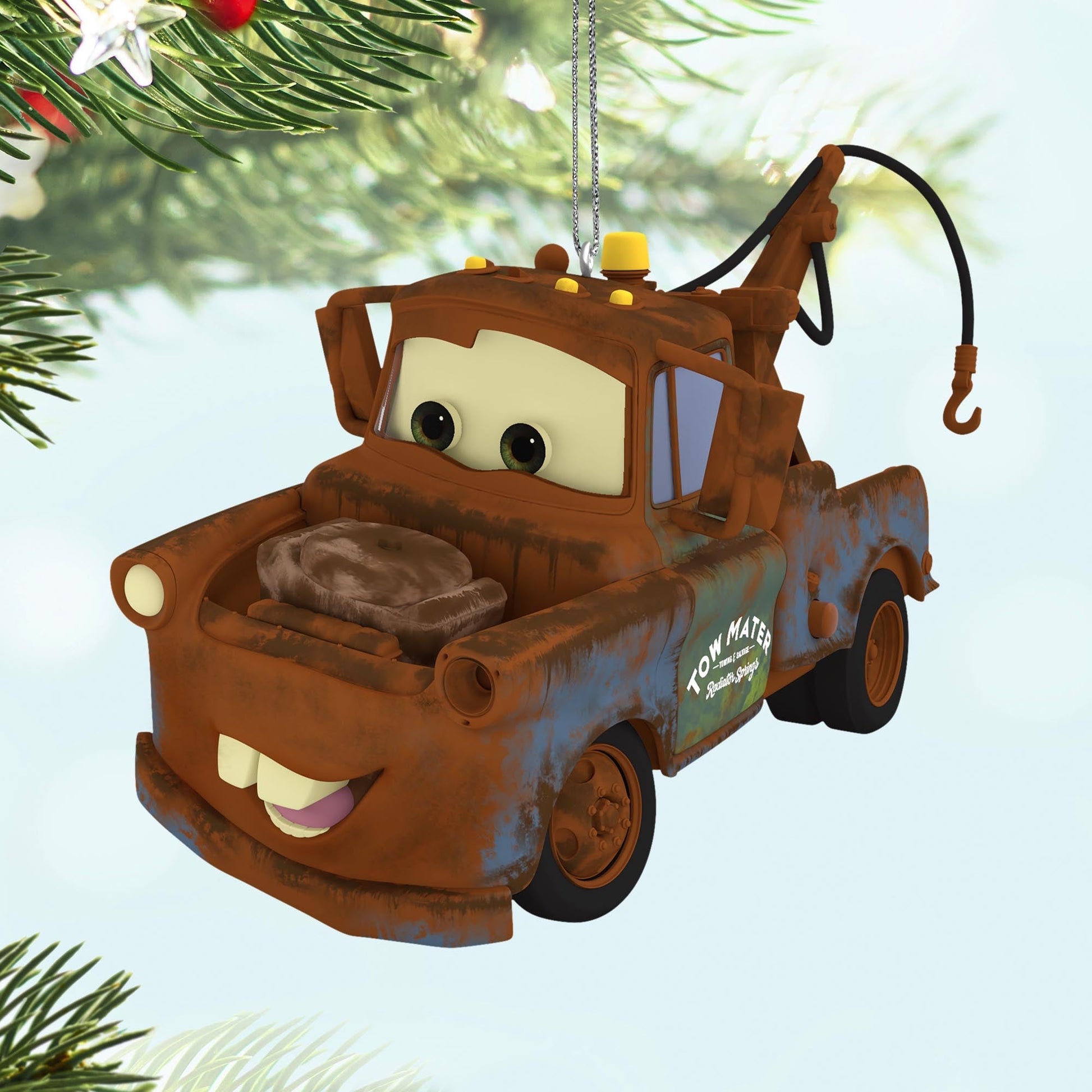 Mater Disney and Pixar Cars 3 2025 Keepsake Ornament