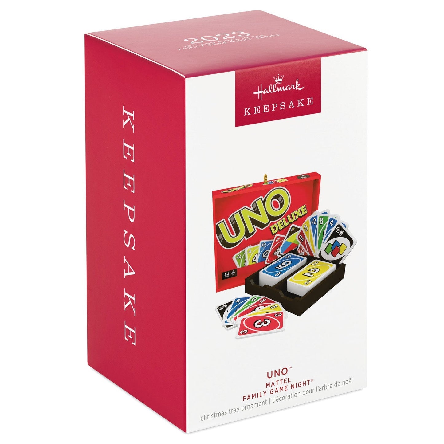 Mattel UNO Family Game Night #10, 2023 Keepsake Ornament