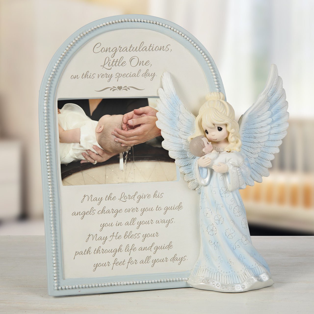 May God Send His Angels To Watch You And Guide You Photo Frame