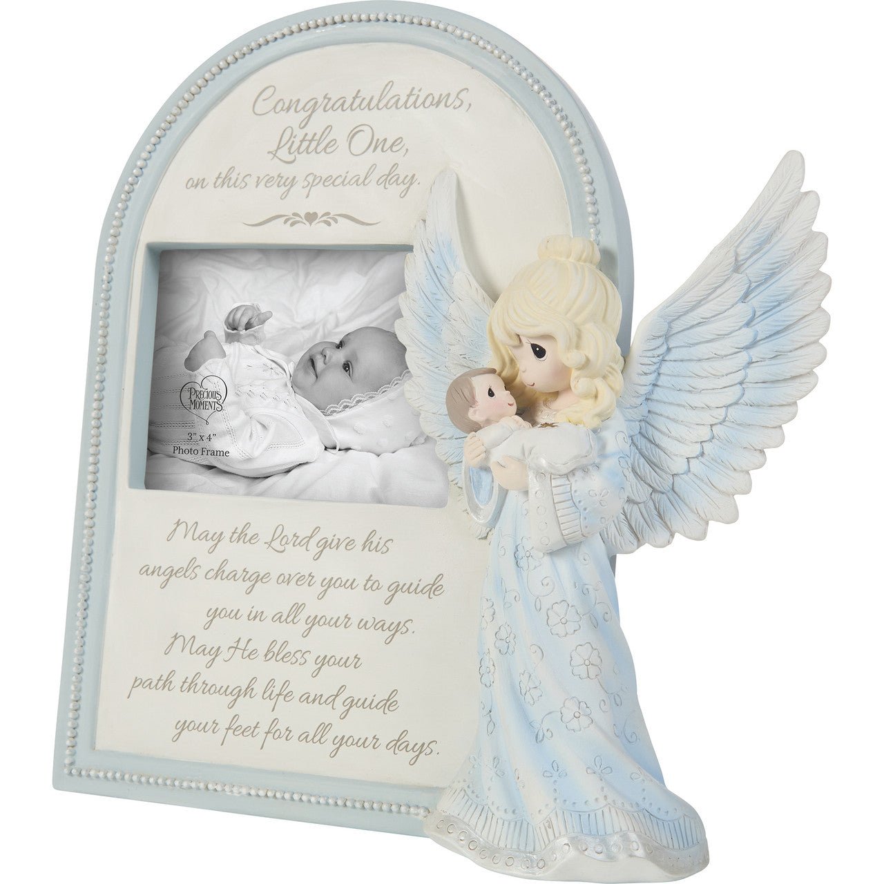 May God Send His Angels To Watch You And Guide You Photo Frame