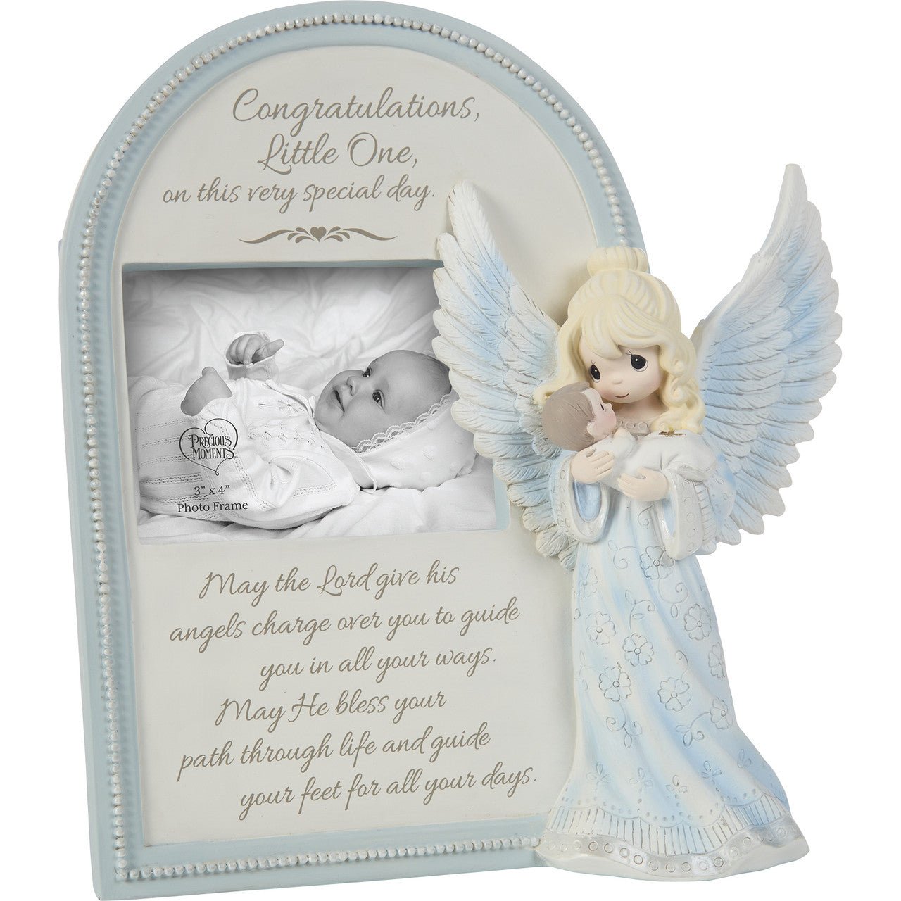 May God Send His Angels To Watch You And Guide You Photo Frame