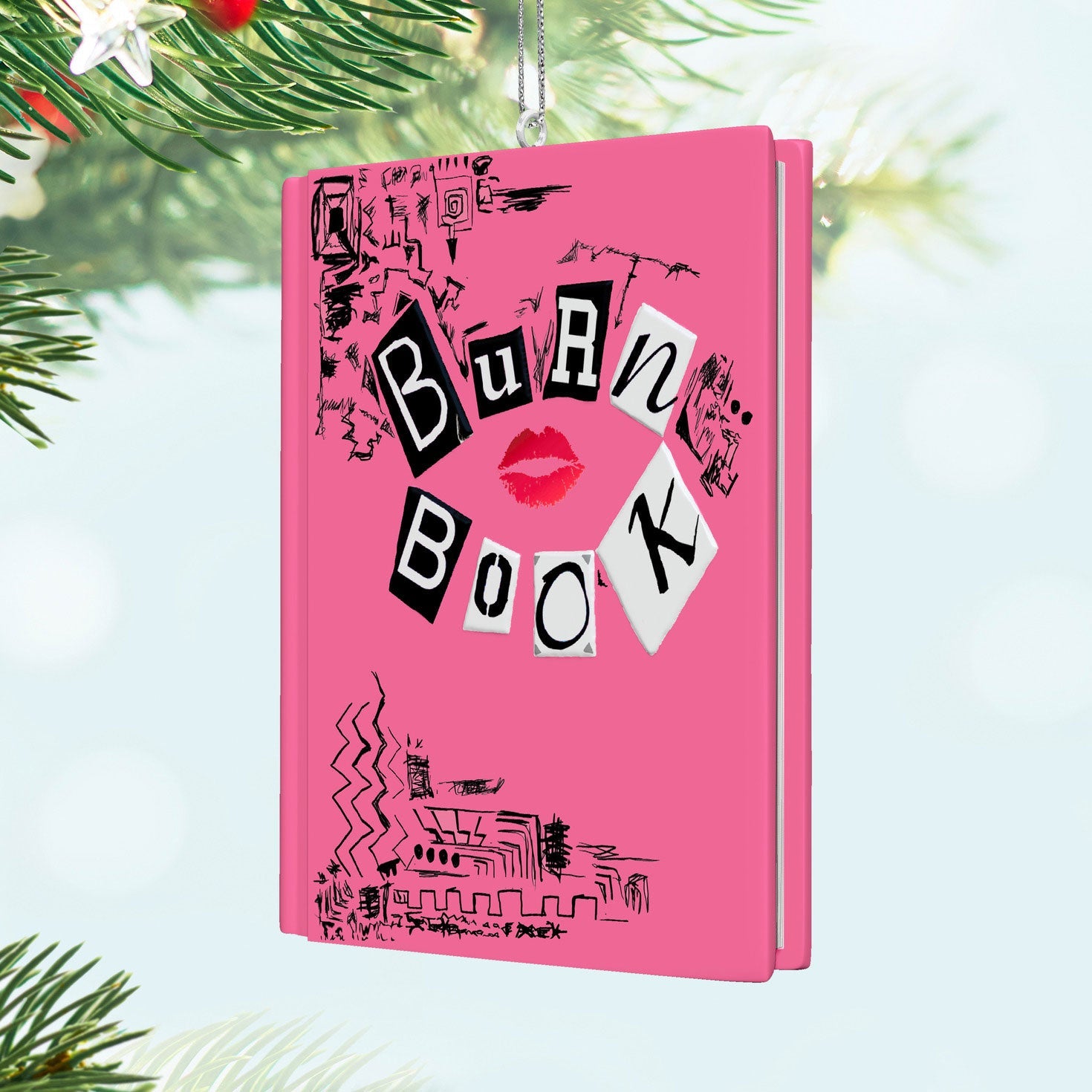 Mean Girls The Burn Book 2024 Keepsake Ornament