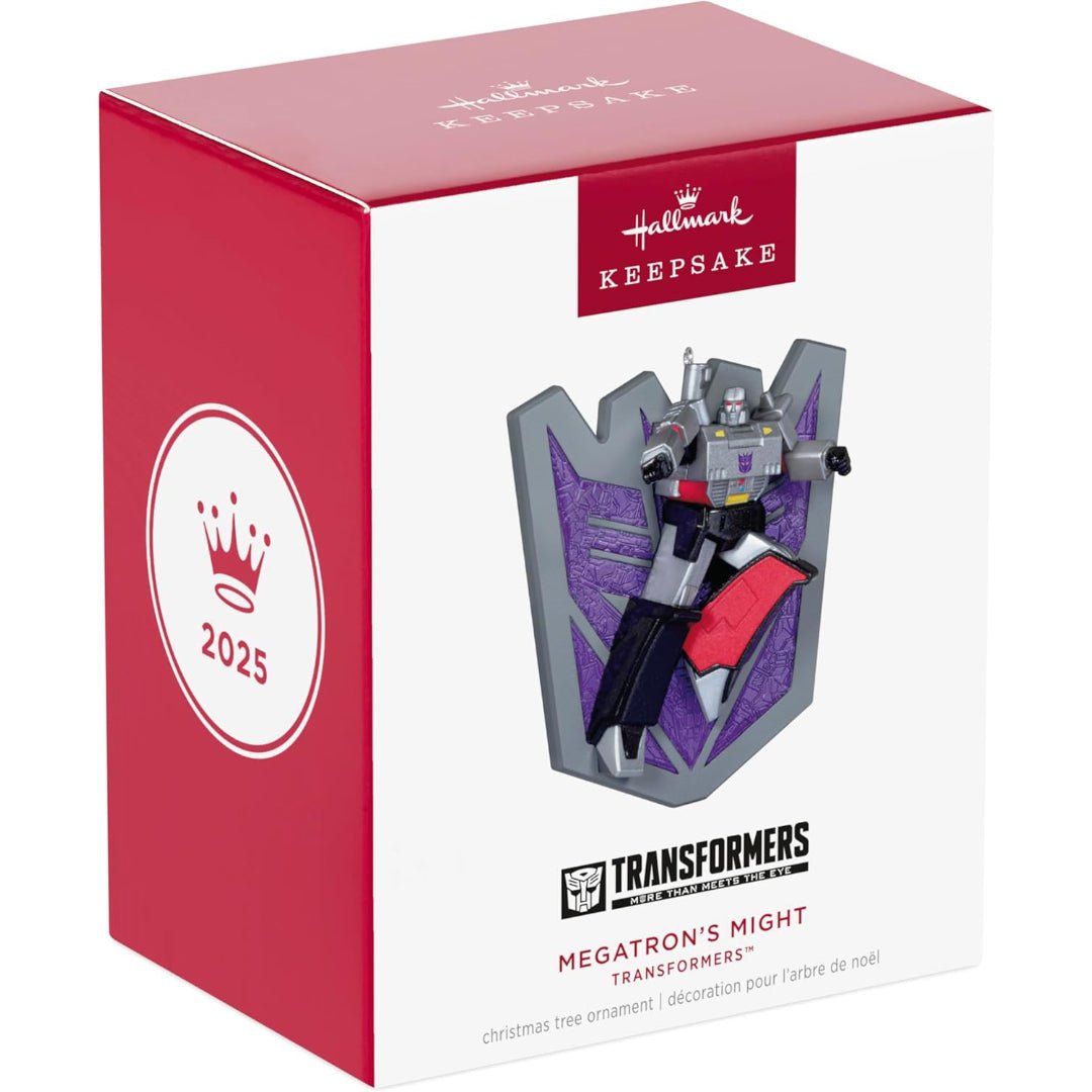 Megatron's Might Transformers 2025 Keepsake Ornament