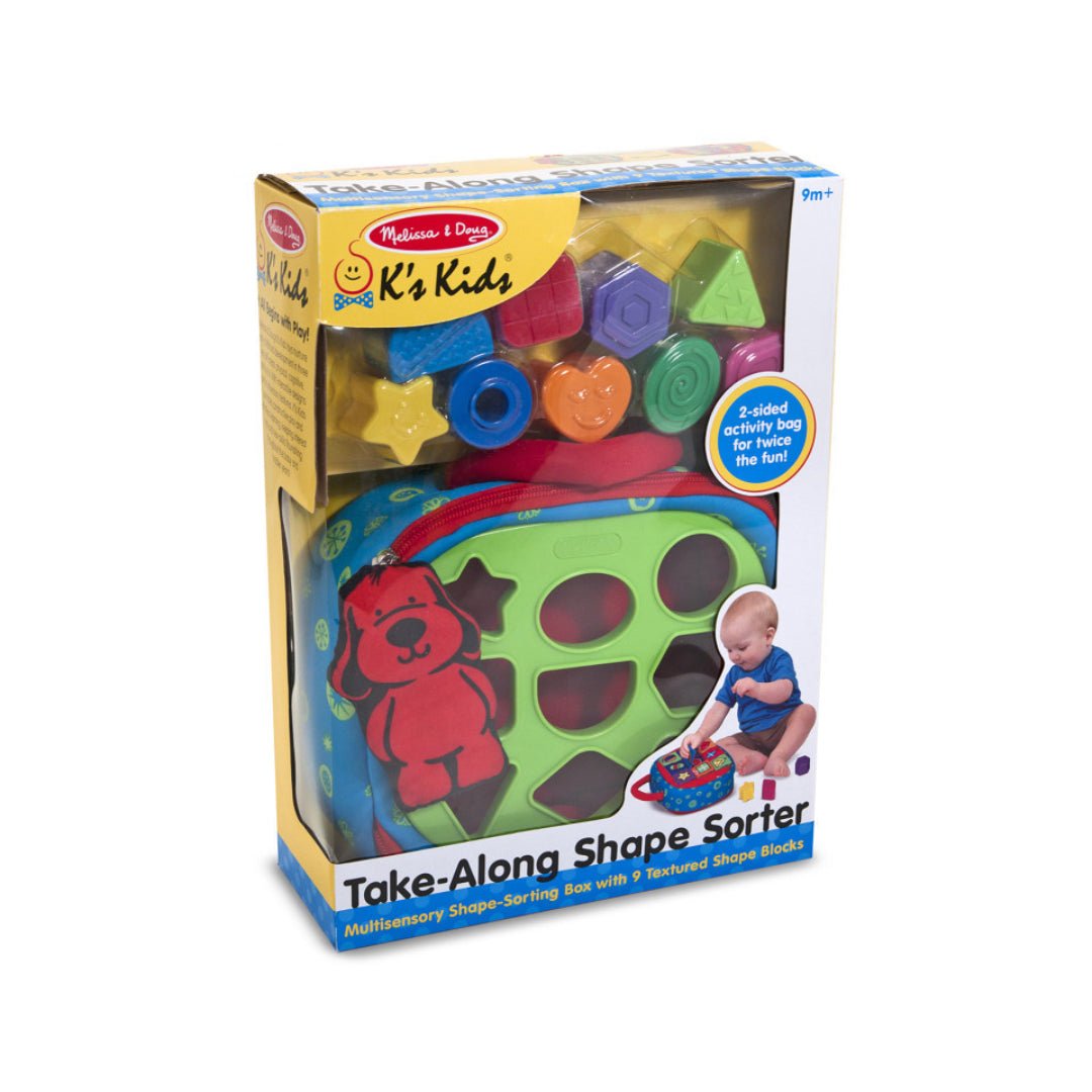 Melissa & Doug Kids Take - Along Shape Sorter